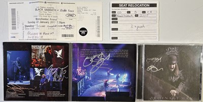 Lot 335 - OZZY OSBOURNE - SIGNED CD.