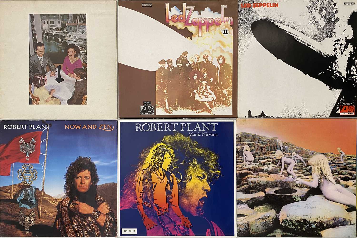 Lot 1238 - LED ZEPPELIN - LP / LP BOX SETS