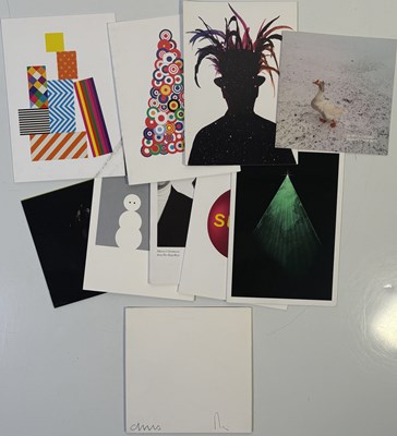 Lot 112 - PET SHOP BOYS - CHRISTMAS CARDS INC ONE HAND SIGNED.