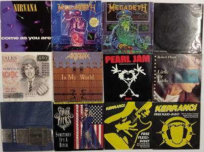Lot 1244 - HEAVY / METAL / ROCK - 7" COLLECTION
