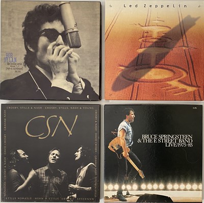 Lot 1155 - CLASSIC ROCK CD AND LP BOX SET COLLECTION