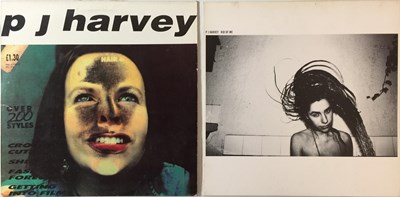 Lot 28 - PJ HARVEY - RID OF ME LP/ SHEELA-NA-GIG 12"