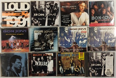 Lot 1245 - BON JOVI / ROCK / POP - 7" / CD / CASSETTE COLLECTION