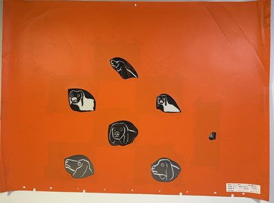 Lot 466 - NEW ORDER INTEREST - ARTWORK USED IN PRODUCTION OF BLUE MONDAY FLIPBOOK.