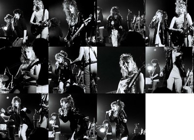 Lot 557 - PUNK INTEREST - THE SLITS AT TOP RANK, CARDIFF, 1978 PHOTOS WITH COPYRIGHT.