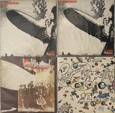Lot 1302 - LED ZEPPELIN - LP PACK (ATLANTIC PLUM/ RED)