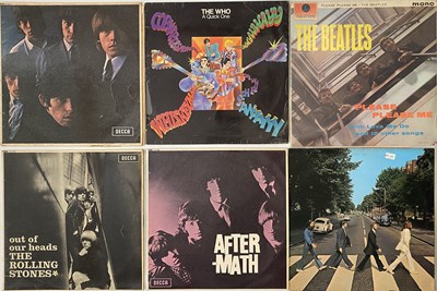 Lot 1303 - STONES/ THE BEATLES/WHO - LP COLLECTION