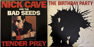 Lot 355 - NICK CAVE SIGNED LP/12".