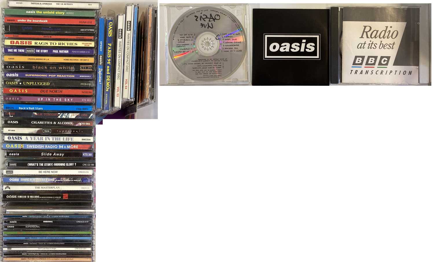 Lot 75 - OASIS CDS INC PROMOS / BBC TRANSCRIPTION