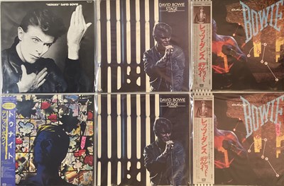 Lot 38 - DAVID BOWIE - JAPANESE LPs