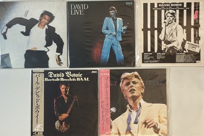 Lot 38 - DAVID BOWIE - JAPANESE LPs
