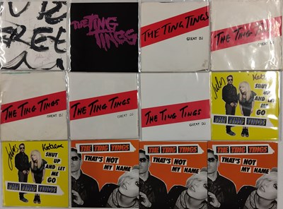 Lot 1185 - TING TINGS - 7" COLLECTION