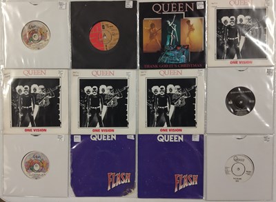 Lot 812 - QUEEN/ THE ROLLING STONES - 7" PACK (INC DEMOS)