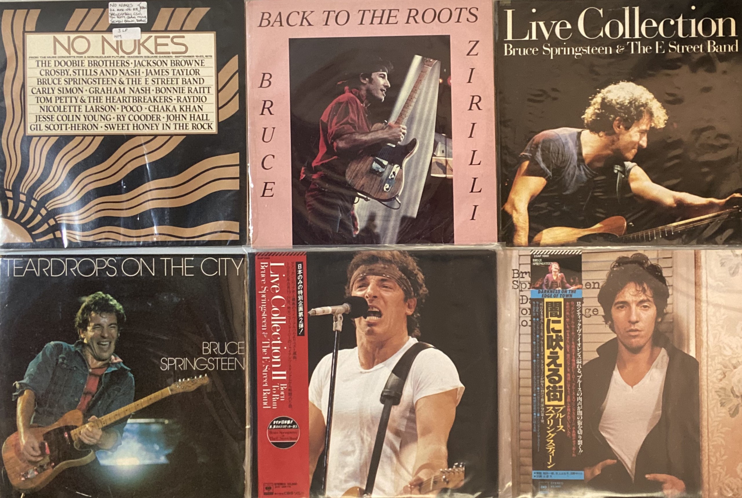 Lot 43 BRUCE SPRINGSTEEN JAPANESE LPs