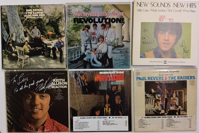 Lot 877 - PAUL REVERE & THE RAIDERS (INC SIGNED / SEALED ORIGINALS / PROMOS) - LP COLLECTION