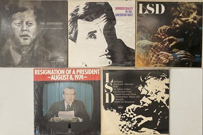 Lot 878 - SPOKEN WORD / DOCUMENTARY - LP PACK
