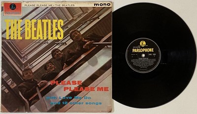 Lot 869 - THE BEATLES - PLEASE PLEASE ME LP COLLECTORS PACK (WITH 3RD MONO)