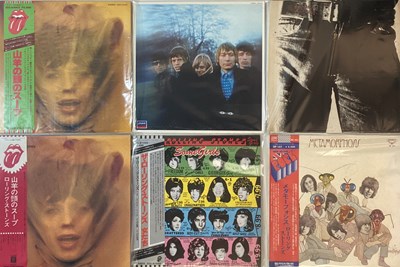 Lot 45 - THE ROLLING STONES AND RELATED - JAPANESE LPs