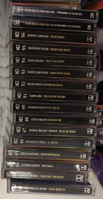 Lot 838 - THE BLUES COLLECTION - CASSETTES / MAGAZINE COLLECTION