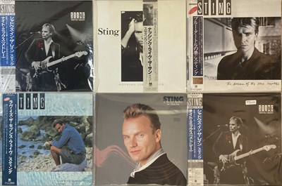 Lot 50 - STING - JAPANESE LPs/ 12"/ LASER DISCS