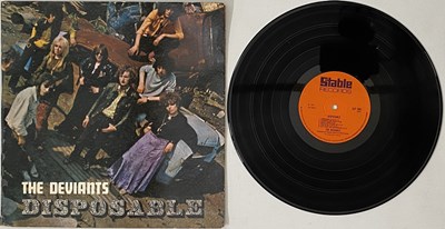 Lot 3 - THE DEVIANTS - DISPOSABLE LP (UK ORIGINAL - PSYCH - SLP 7001)