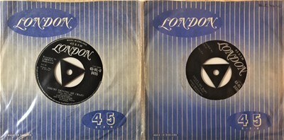 Lot 102 - THE LONDON RECORDS (UK) 7'' COLLECTION - R&R/ROCKABILLY/DOO WOP (UP TO HL-U 8495)