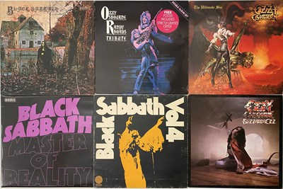 Lot 21 - OZZY OSBOURNE/ BLACK SABBATH - LP PACK