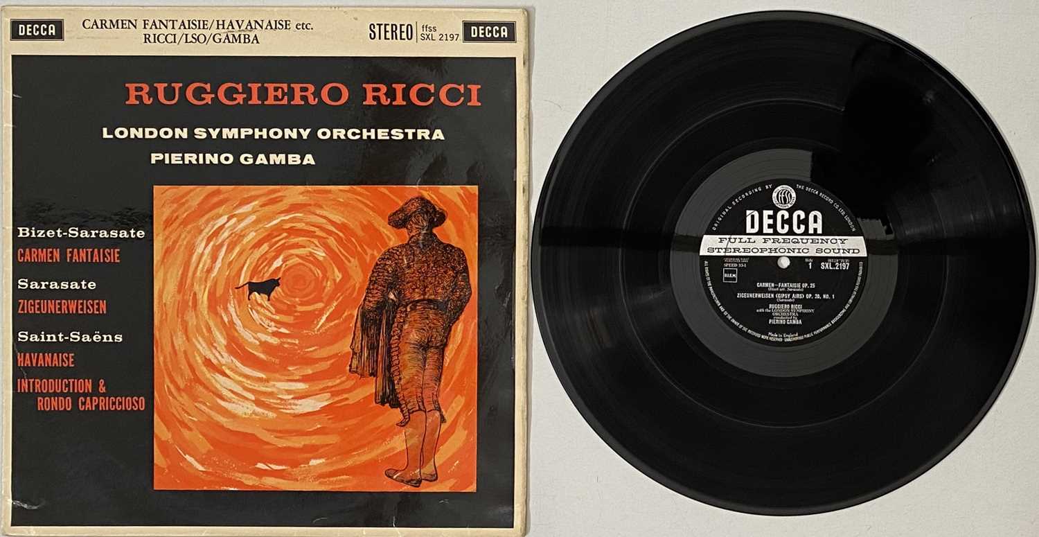 Lot 79 - RUGGIERO RICCI - CARMEN FANTAISIE LP