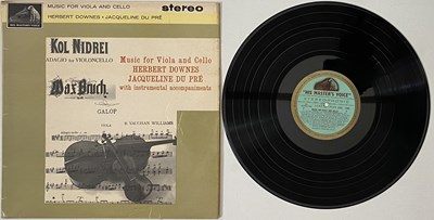 Lot 81 - HERBERT DOWNES, JACQUELINE DU PRE - MUSIC FOR VIOLA & CELLO LP (CSD. 1499 - UK ORIGINAL)