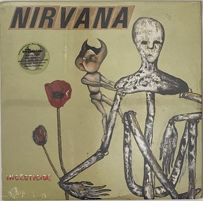 Lot 88 - NIRVANA - INCESTICIDE LP (ORIGINAL US 1992 BLUE SWIRL PRESSING - GEFFEN DGC-24504 - STILL SEALED)