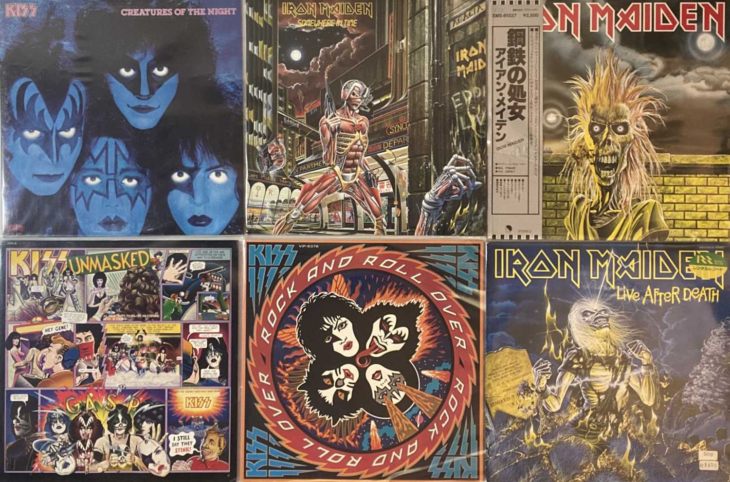 Lot 56 - HEAVY ROCK/ METAL - JAPANESE LPs