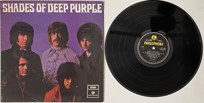 Lot 49 - DEEP PURPLE - SHADES OF DEEP PURPLE LP (UK STEREO REPRESS - PCS 7055)