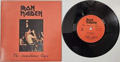 Lot 62 - IRON MAIDEN - THE SOUNDHOUSE TAPES 7" (UK ORIGINAL PRESSING - ROCK HARD RECORDS - ROK 1)
