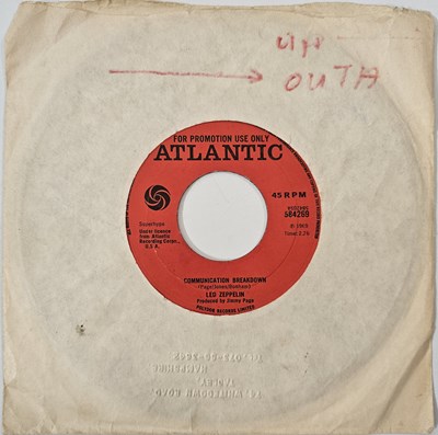 Lot 63 - LED ZEPPELIN - COMMUNICATION BREAKDOWN 7" (UK PROMO - ATLANTIC - 584269)