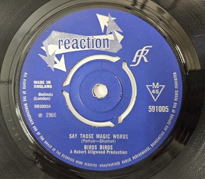 Lot 65 - BIRDS BIRDS - SAY THOSE MAGIC WORDS 7" (UK GARAGE - REACTION - 591005)