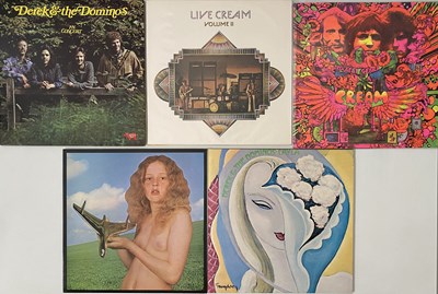 Lot 146 - CREAM/ CLAPTON AND RELATED - LP PACK (EX+/ ARCHIVE CONDITION)