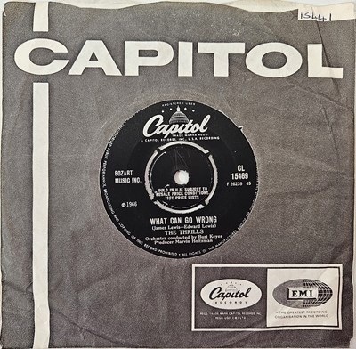 Lot 5 - THE THRILLS - WHAT CAN GO WRONG/ NO ONE 7" (UK NORTHERN - FACTORY SAMPLE - CL 15469)
