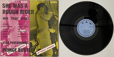 Lot 11 - PRINCE BUSTER - ROUGH RIDER LP (UK ORIGINAL - FAB - BBLP 820)