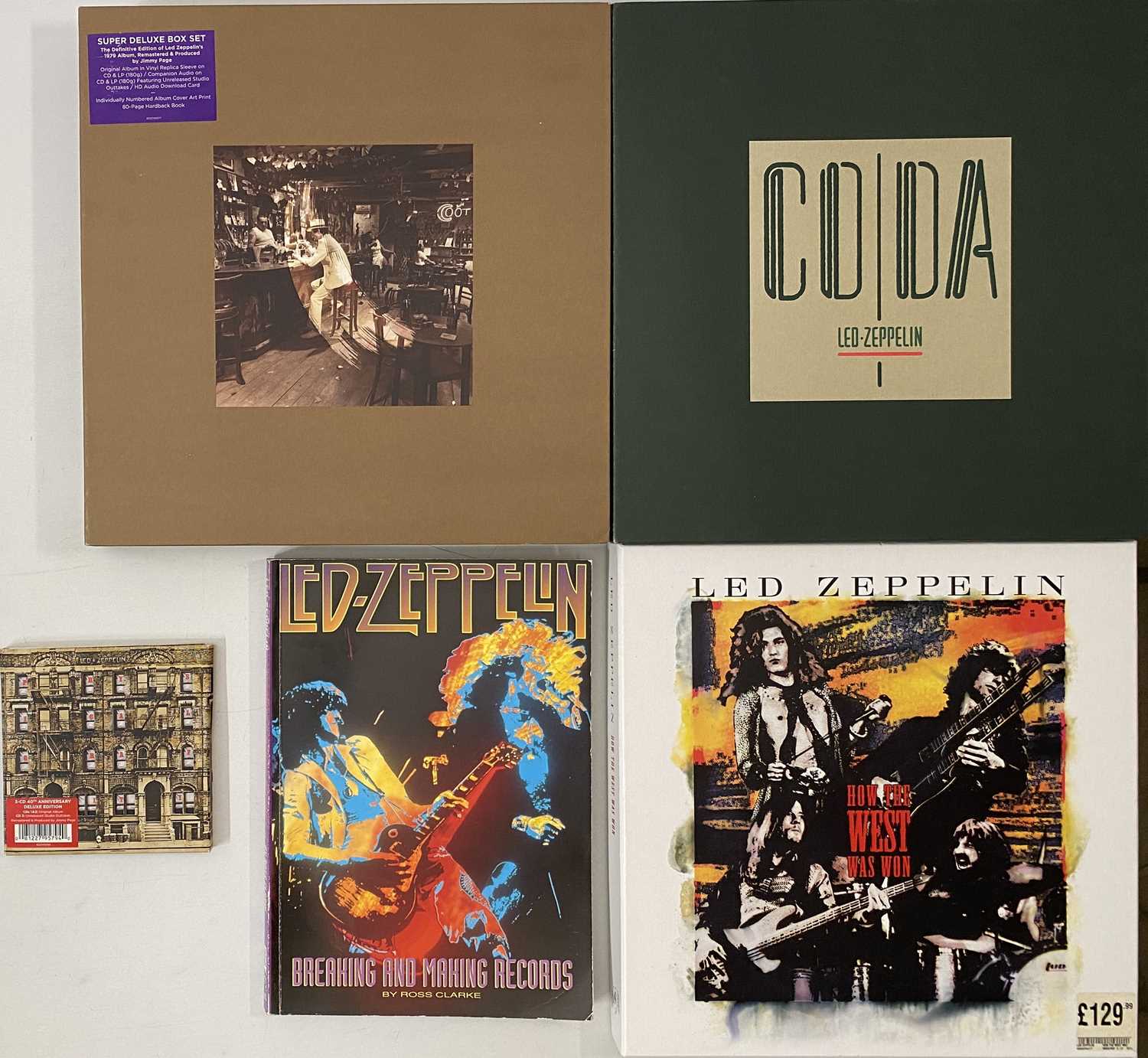 Led Zeppelin Cd Collection Lot 171 - LED ZEPPELIN BOX SET AND CD COLLECTION