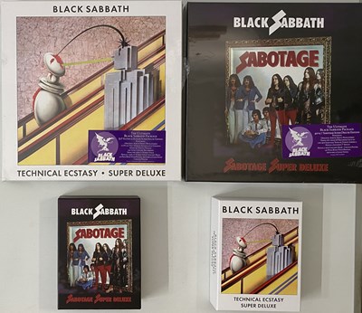 Lot 179 - BLACK SABBATH AND RELATED CD AND LP BOXSET COLLECTION