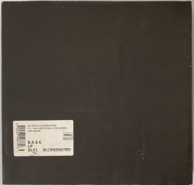 Lot 181 - METALLICA - ...AND JUSTICE FOR ALL DELUXE BOXSET