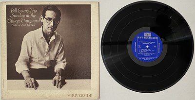 Lot 121 - BILL EVANS TRIO - SUNDAY AT THE VILLAGE VANGUARD LP (RLP 376 - ORIGINAL DEEP GROOVE PRESSING)