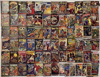 Lot 107 - SCIENCE FICTION - LARGE COLLECTION OF SCION PUBLISHED 1950S SCI FI PAPERBACK BOOKS - VARGO STATTEN.