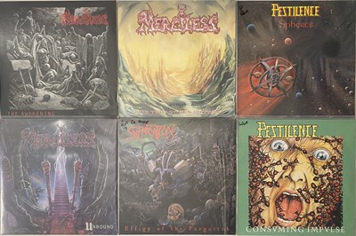 Lot 190 - DEATH METAL - LP PACK