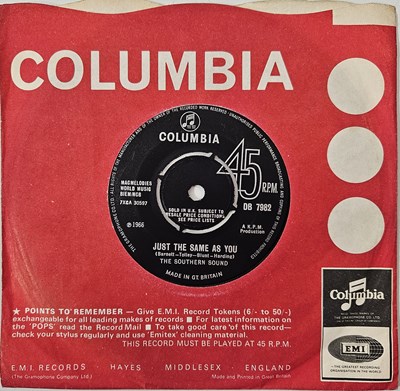 Lot 213 - THE SOUTHERN SOUND - JUST THE SAME AS YOU 7" (UK ORIGINAL - COLUMBIA - DB 7982)