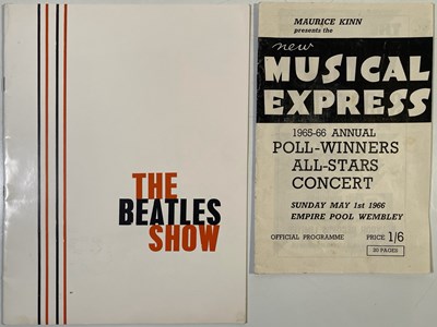 Lot 195 - THE BEATLES - COLLECTABLE CONCERT PROGRAMMES.