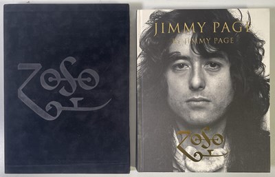 Lot 95 - LED ZEPPELIN - COLLECTABLE BOOKS INC GENESIS/1969 VISUAL THING TOUR BOOK.