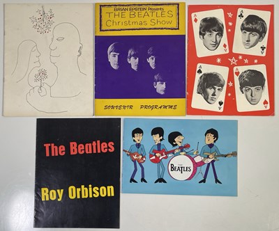 Lot 198 - THE BEATLES - CONCERT PROGRAMME COLLECTION.