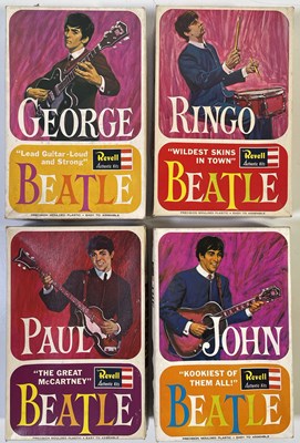Lot 109 - THE BEATLES - FOUR ORIGINAL REVELL MODELS.