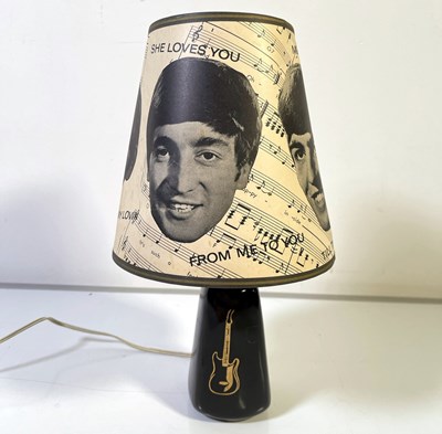 Lot 114 - THE BEATLES - ORIGINAL 1960S LAMPSHADE.